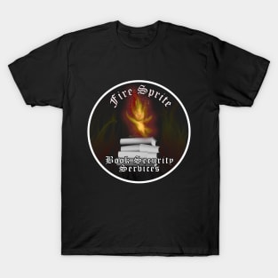 Fire Sprite Book Security Services T-Shirt